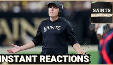 SAINTS SQUAD SHOW: New Orleans Falls JUST SHORT vs Cardinals | Kellen Moore, Brandon Staley Eval