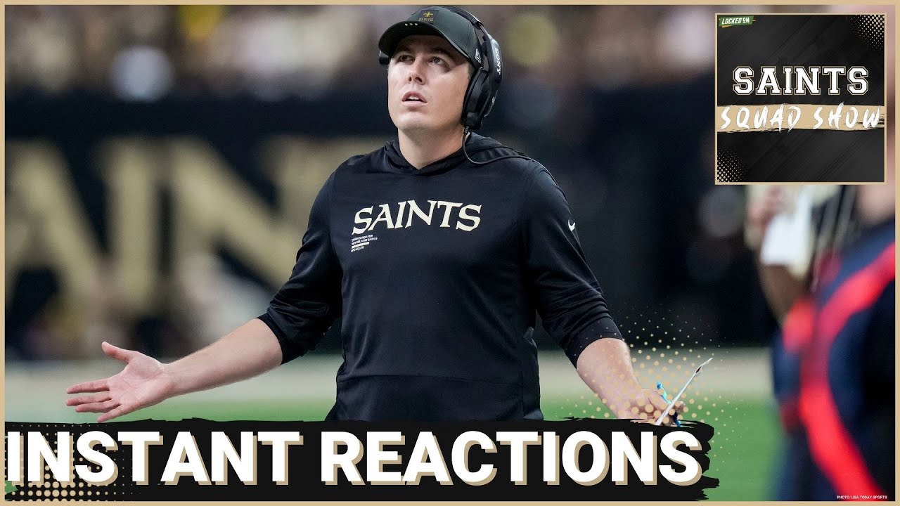 SAINTS SQUAD SHOW: New Orleans Falls JUST SHORT vs Cardinals | Kellen Moore, Brandon Staley Eval