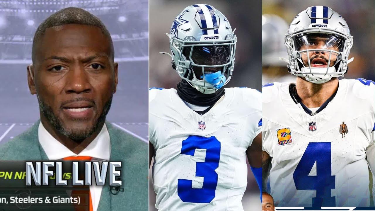 NFL LIVE | Dak ELITE made Pickens look like best WR in NFC - Ryan Clark on Cowboys tie to Packers