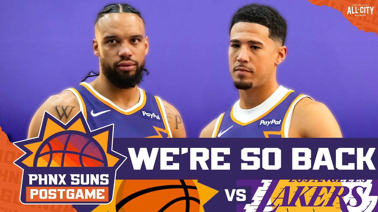 POSTGAME: Phoenix Suns DEFENSE & HUSTLE Power BLOWOUT Over Lakers