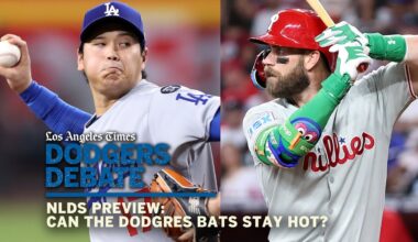 NLDS Preview: Can the Dodgers’ pitchers show up against the Phillies’ big hitters? | Dodgers Debate