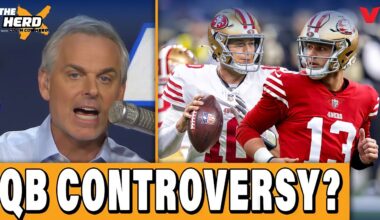 Mac Jones & Brock Purdy QB CONTROVERSY after 49ers UPSET Rams? | THE HERD NFL w/ Colin Cowherd