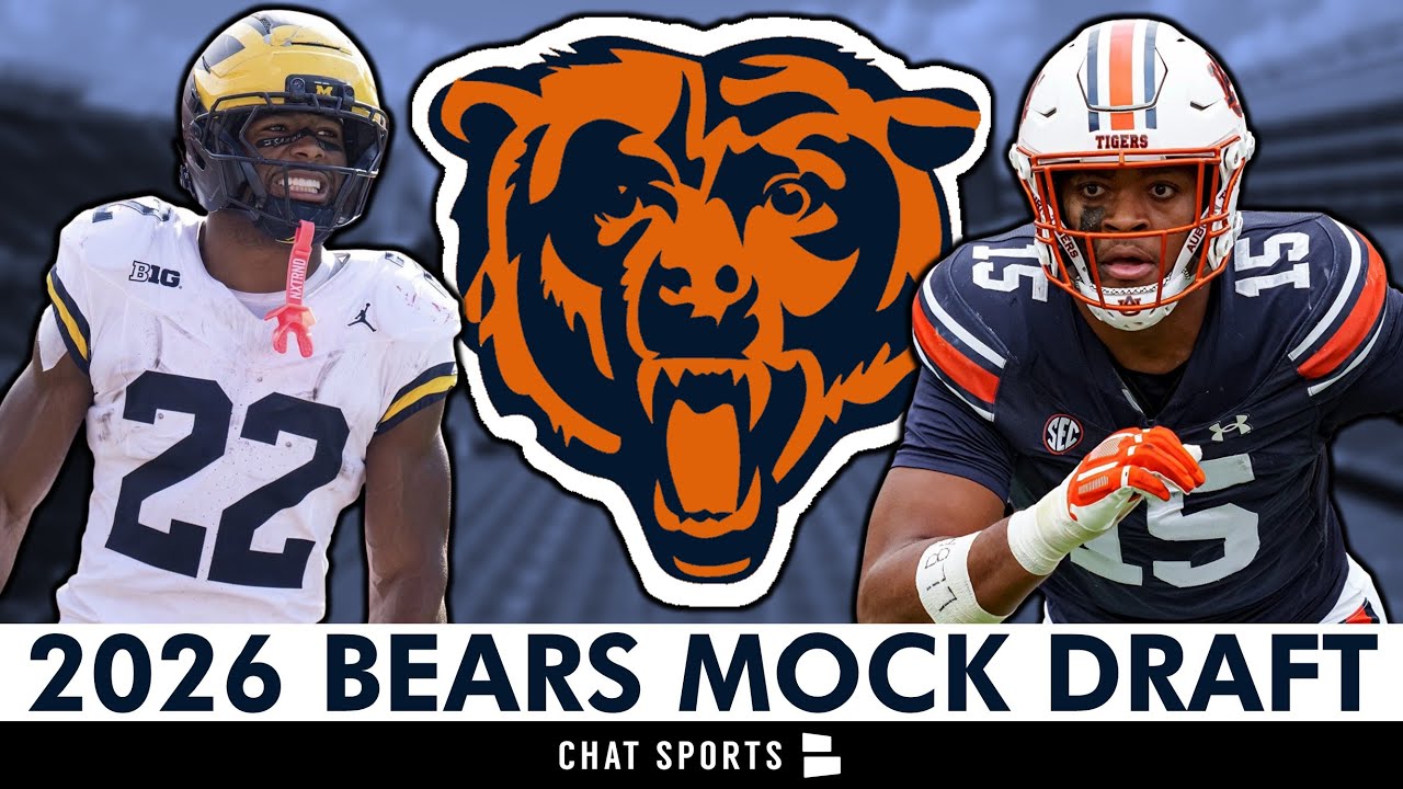 Chicago Bears 2026 NFL Mock Draft During Week 5 Bye - All 7 Rounds