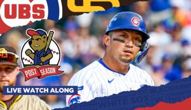LIVE: Chicago Cubs vs San Diego Padres Wild Card Game 3 DECIDER Watchalong!