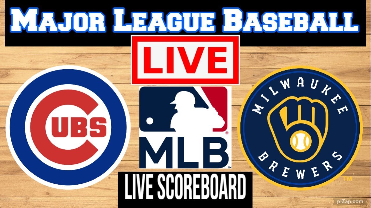 Live: Chicago Cubs Vs Milwaukee Brewers | MLB | Division Series | Play by Play | Live Scoreboard