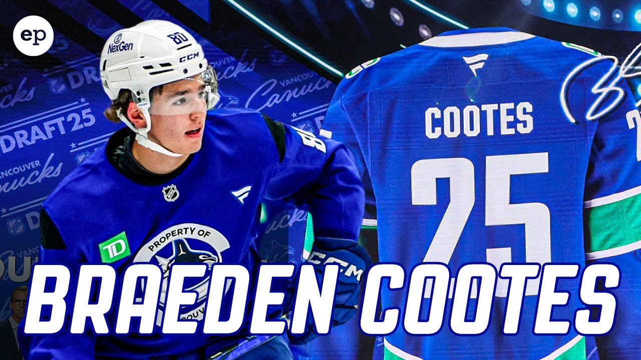 Braeden Cootes Has Earned An NHL Spot With The Vancouver Canucks
