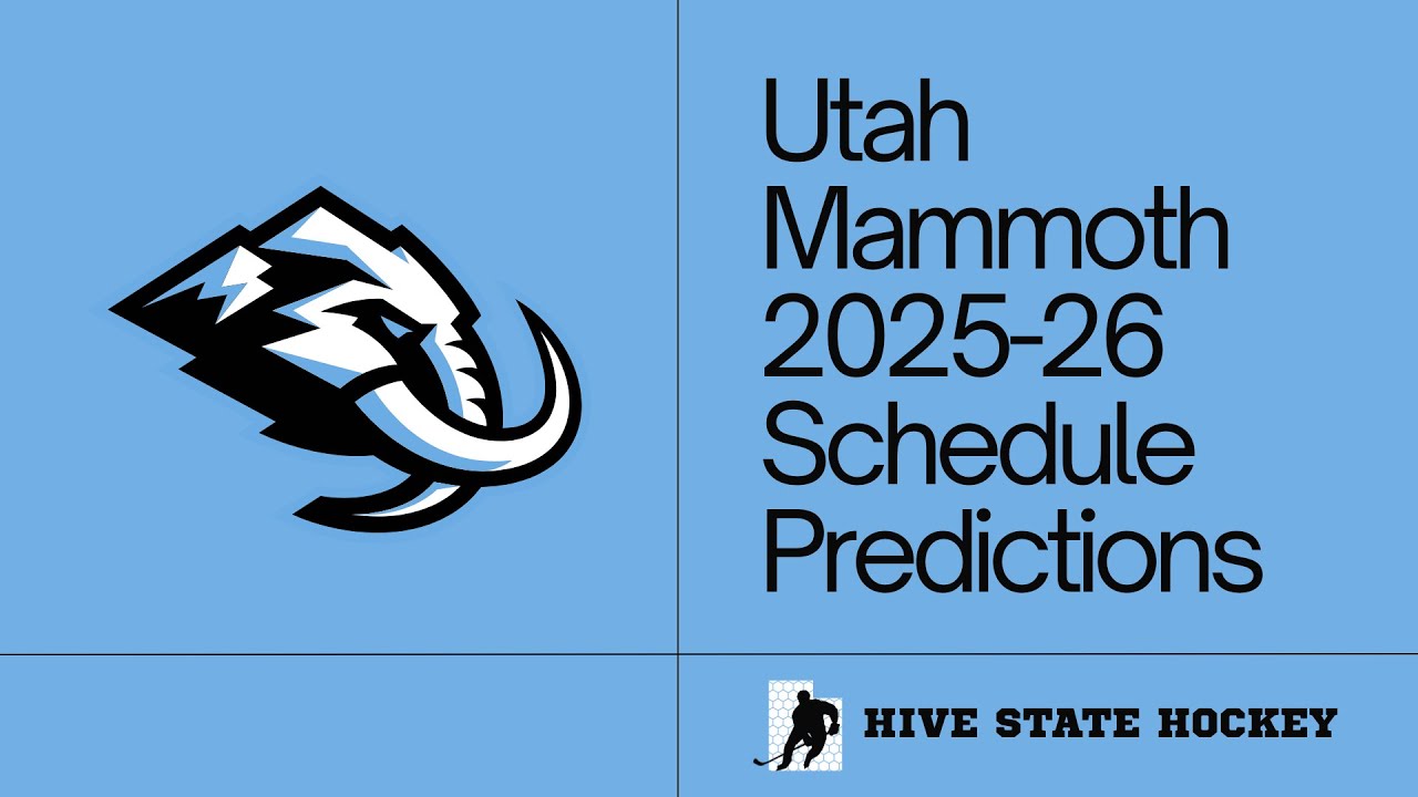 Predicting Every Utah Mammoth Game of the 2025-26 NHL Season