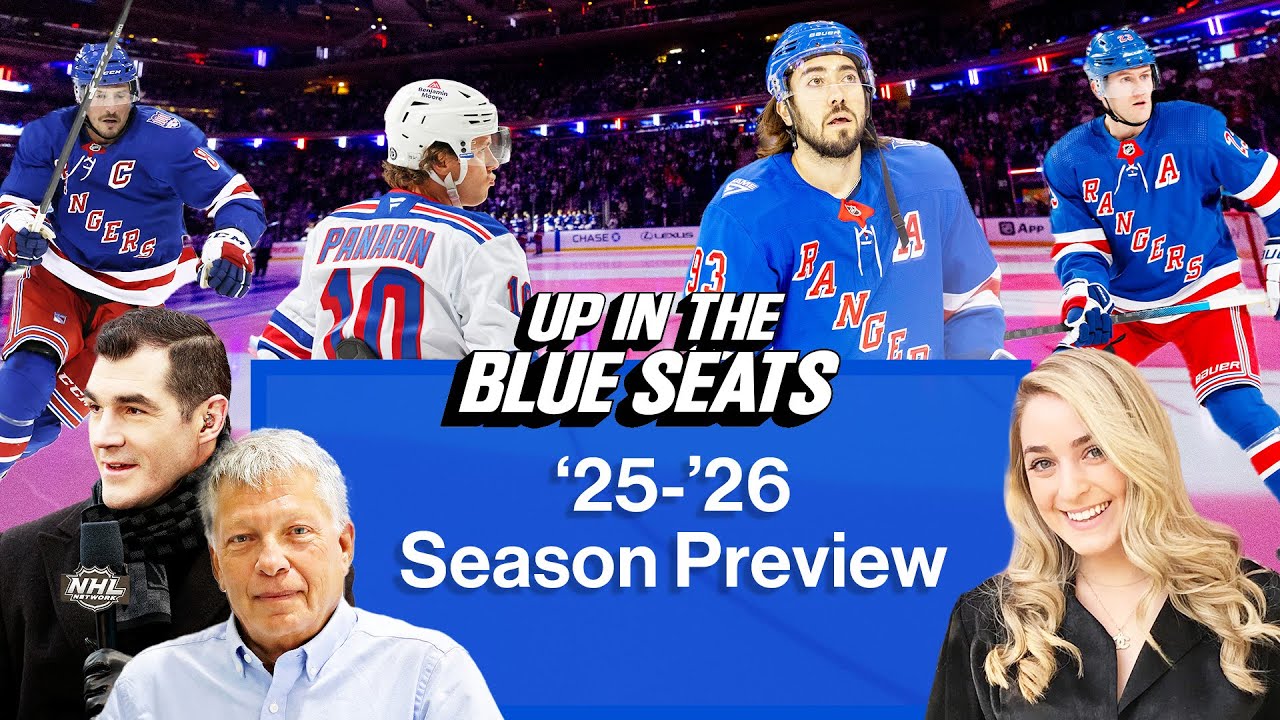 The Rangers '25-'26 Season Preview! | Up in the Blue Seats