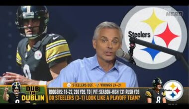 THE HERD | Colin Cowherd STUNNED, Pittsburgh Steelers Have Been LUCKY With Aaron Rodgers | NFL