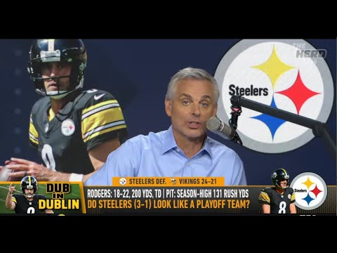 THE HERD | Colin Cowherd STUNNED, Pittsburgh Steelers Have Been LUCKY With Aaron Rodgers | NFL