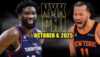 New York Knicks vs Philadelphia 76ers Full Game Highlights - October 4, 2025 | NBA Preseason