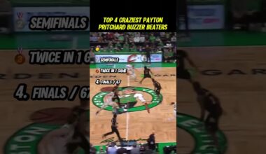 NBA Ranking: Top 4 CRAZIEST Payton Pritchard Buzzer Beaters