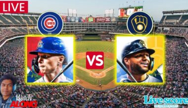 Milwaukee Brewers vs Chicago Cubs | Baseball | Milwaukee vs Chicago | Live Score & Commentary