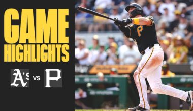 The Pirates score 11 in second straight shutout win | Pirates vs Athletics Game Highlights (9/21/25)
