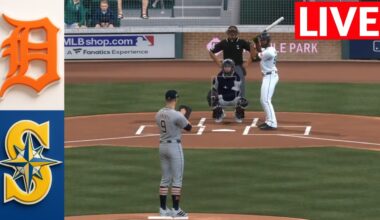 🔴 LIVE : Detroit Tigers vs Seattle Mariners | Oct 4th ALDS POSTSEASON | MLB THE SHOW 25 SIMULATION