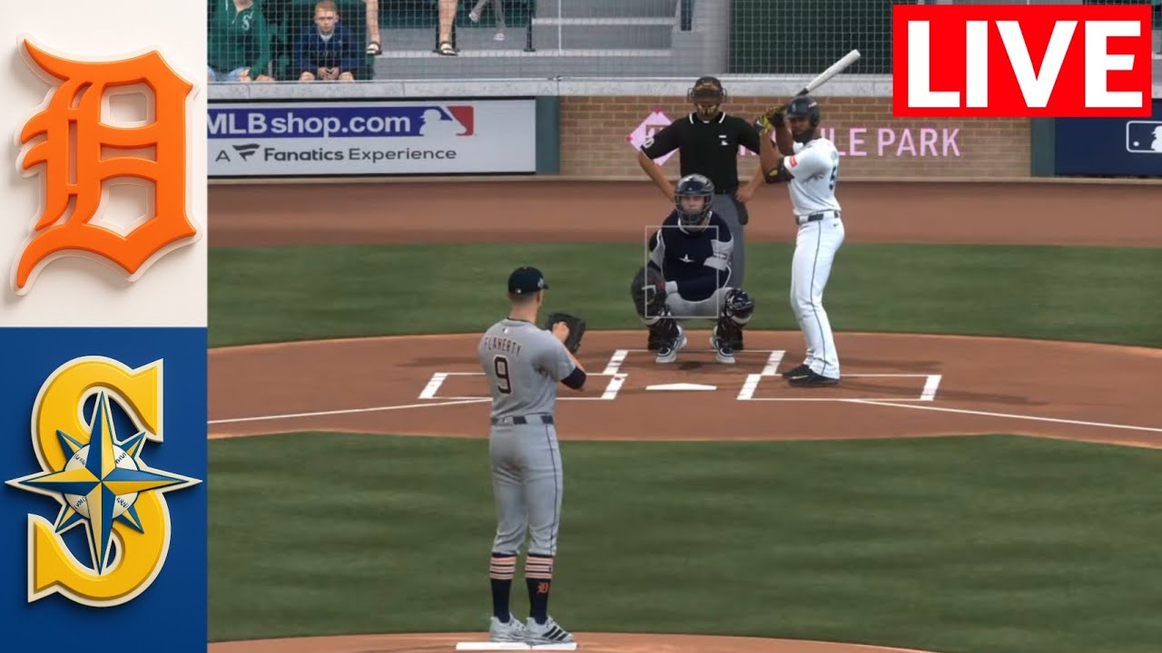 🔴 LIVE : Detroit Tigers vs Seattle Mariners | Oct 4th ALDS POSTSEASON | MLB THE SHOW 25 SIMULATION