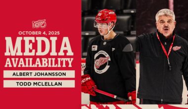 Albert Johansson, Todd McLellan Media | Oct. 4, 2025