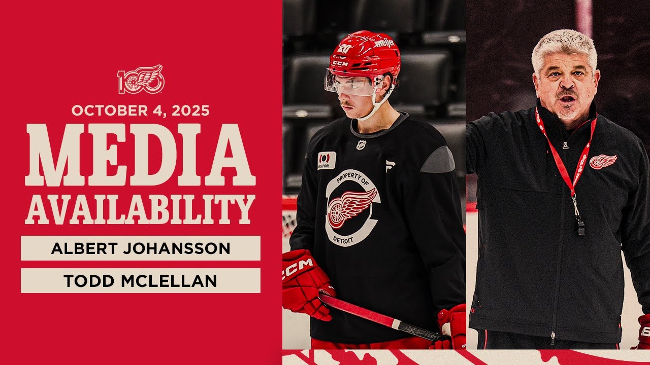 Albert Johansson, Todd McLellan Media | Oct. 4, 2025