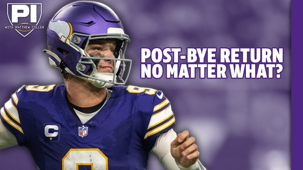 Do the Vikings have to bring back McCarthy post-bye no matter what?
