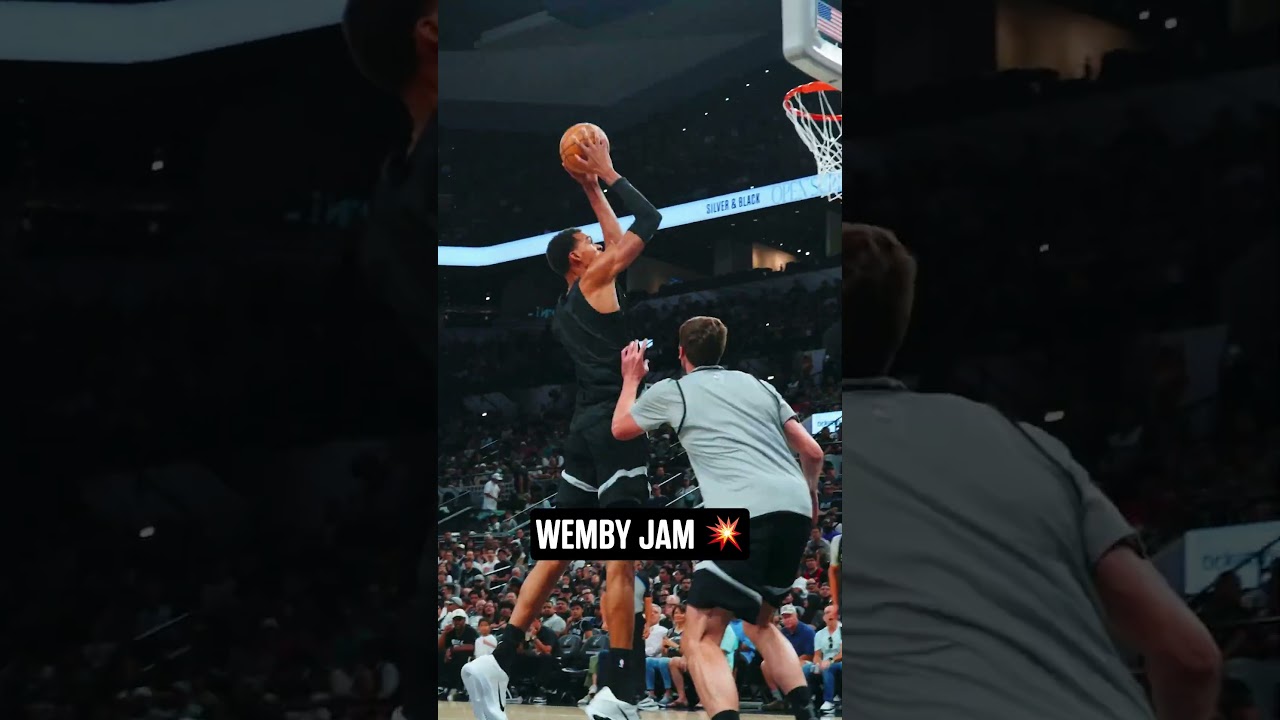 slight preview 👀 #Spurs #NBA #victorwembanyama