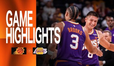 Phoenix Suns Game Highlights vs Los Angeles Lakers | 10-3-2025