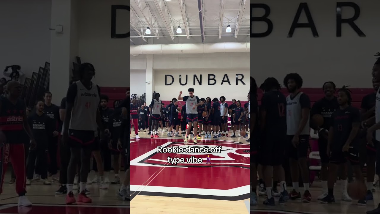 Our rookies got some moves 🕺 #dancechallenge #practice #nba #shorts