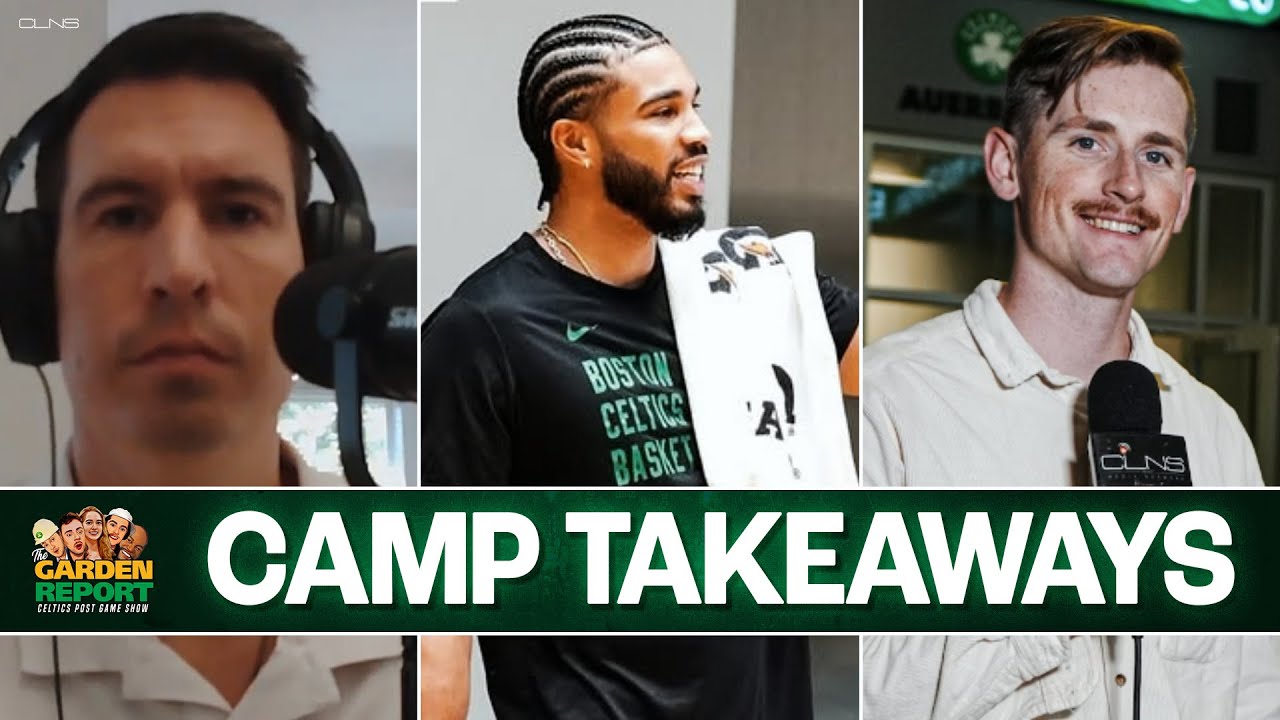 LIVE Garden Report: What We LEARNED at First Celtics Training Camp Practices
