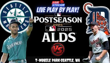 Seattle Mariners vs Detroit Tigers ⚾🔥 Live ALDS Playoffs GAME 1 Play-by-play Watch!