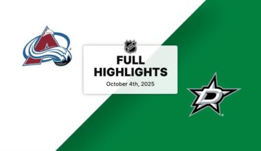 NHL Highlights | Avalanche vs. Stars | October 04, 2025