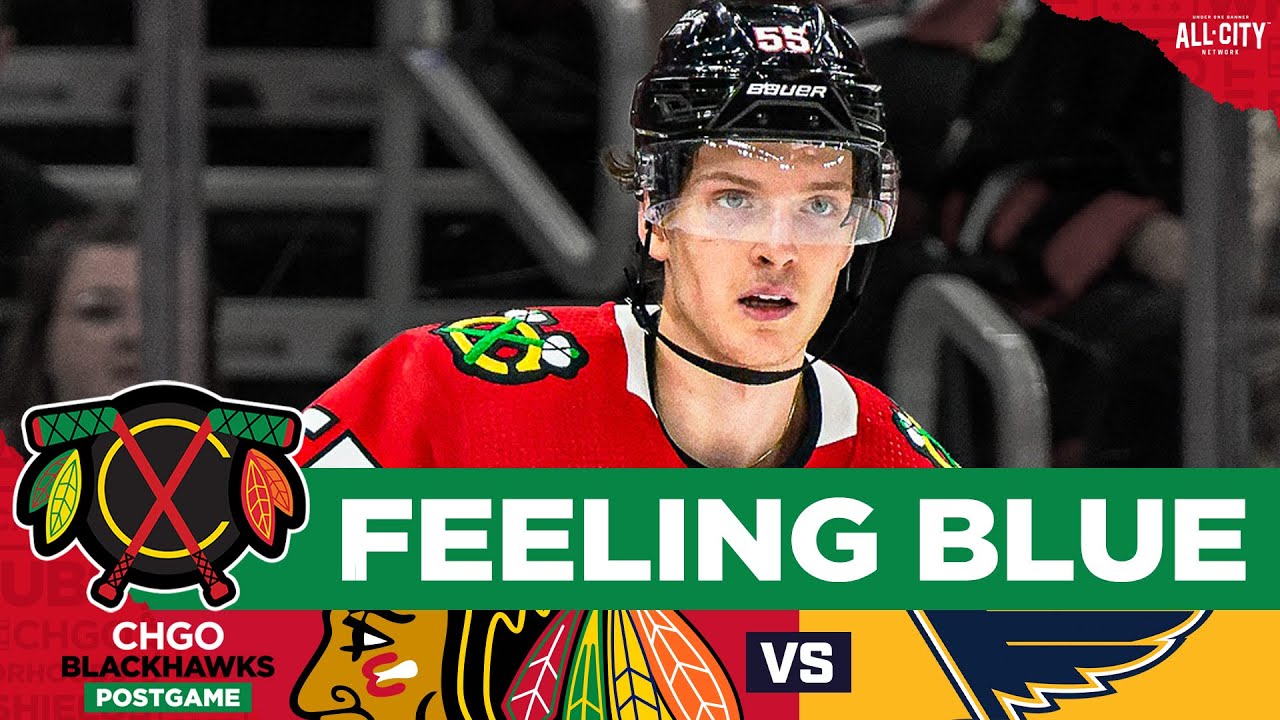 BLACKHAWKS POSTGAME: Chicago’s Young Players Fail to Impress in Loss vs Blues | CHGO Blackhawks