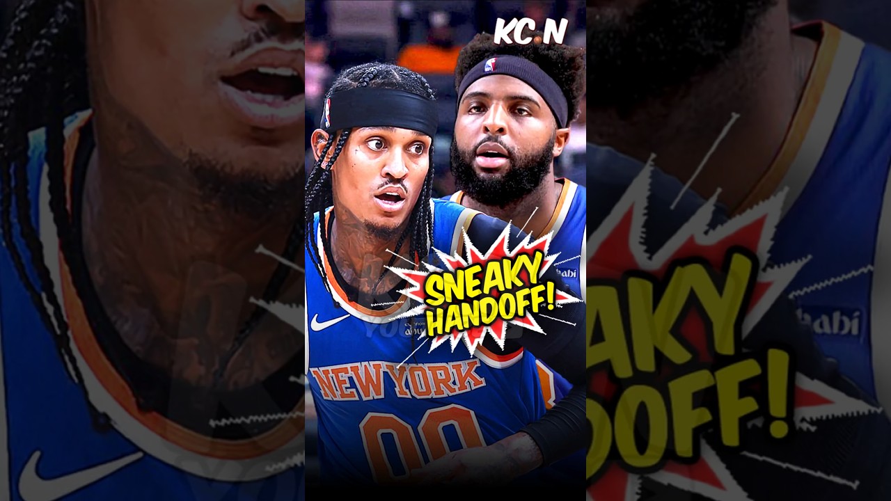 Jordan Clarkson SNEAKY PASS to Mitchell Robinson Dunk vs Sixers!