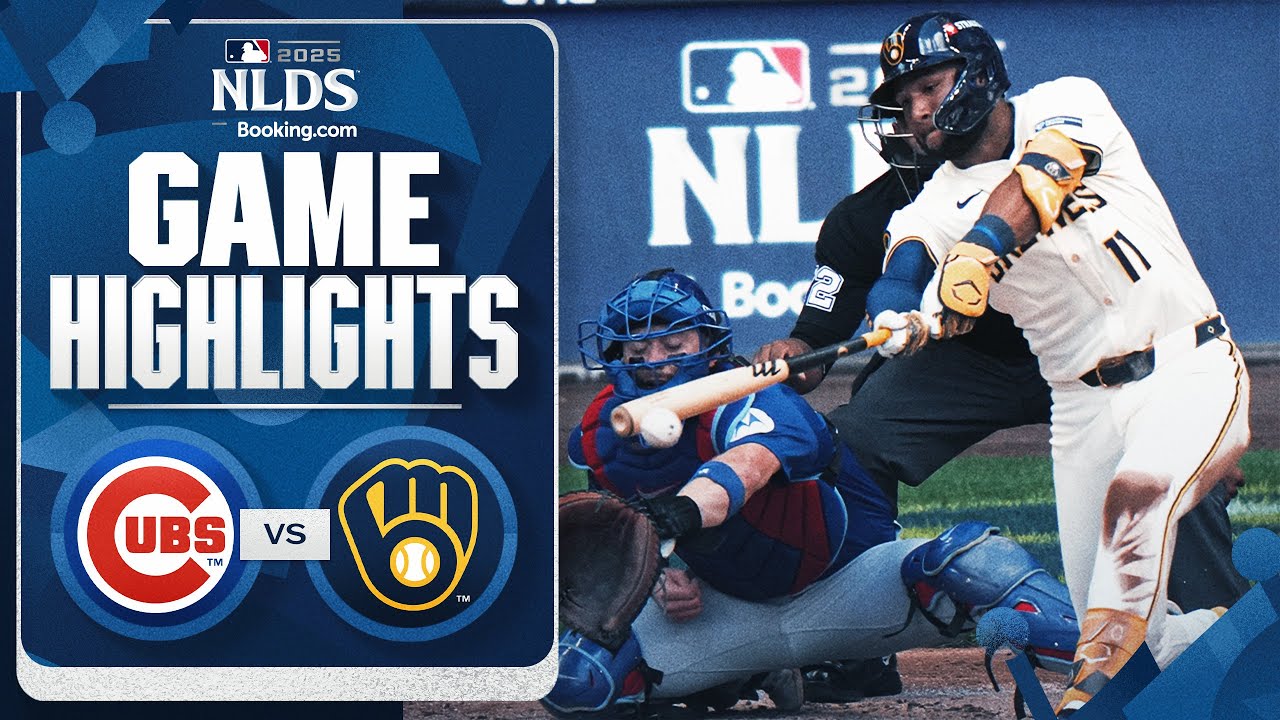 Cubs vs. Brewers NLDS Game 1 Highlights (10/4/25) | MLB Highlights