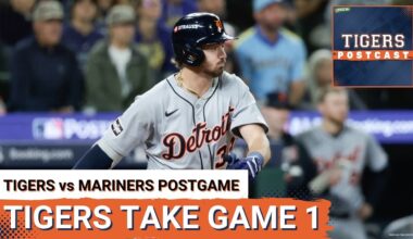 TIGERS POSTCAST: TIGERS TAKE GAME 1 IN EXTRAS! Detroit Tigers BEAT Seattle Mariners, Lead ALDS 1-0