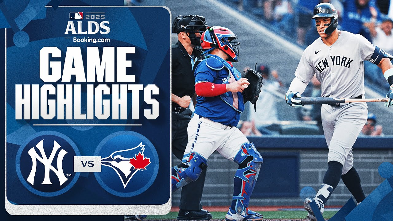 Yankees vs. Blue Jays ALDS Game 1 Highlights (10/4/25) | MLB Highlights