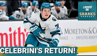 Celebrini Returns In San Jose Sharks Preseason Finale | Dickinson STRUGGLES Against Utah