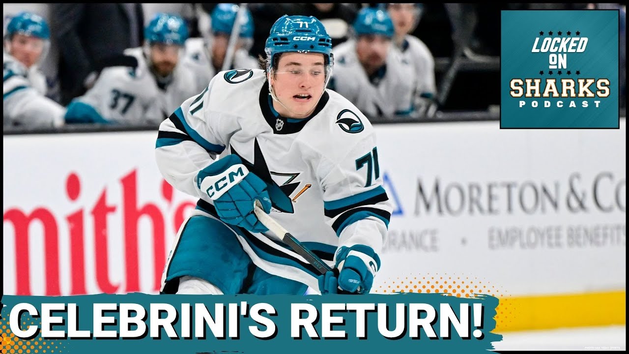 Celebrini Returns In San Jose Sharks Preseason Finale | Dickinson STRUGGLES Against Utah