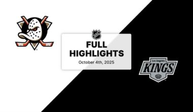 NHL Preseason Highlights | Ducks vs. Kings | October 04, 2025