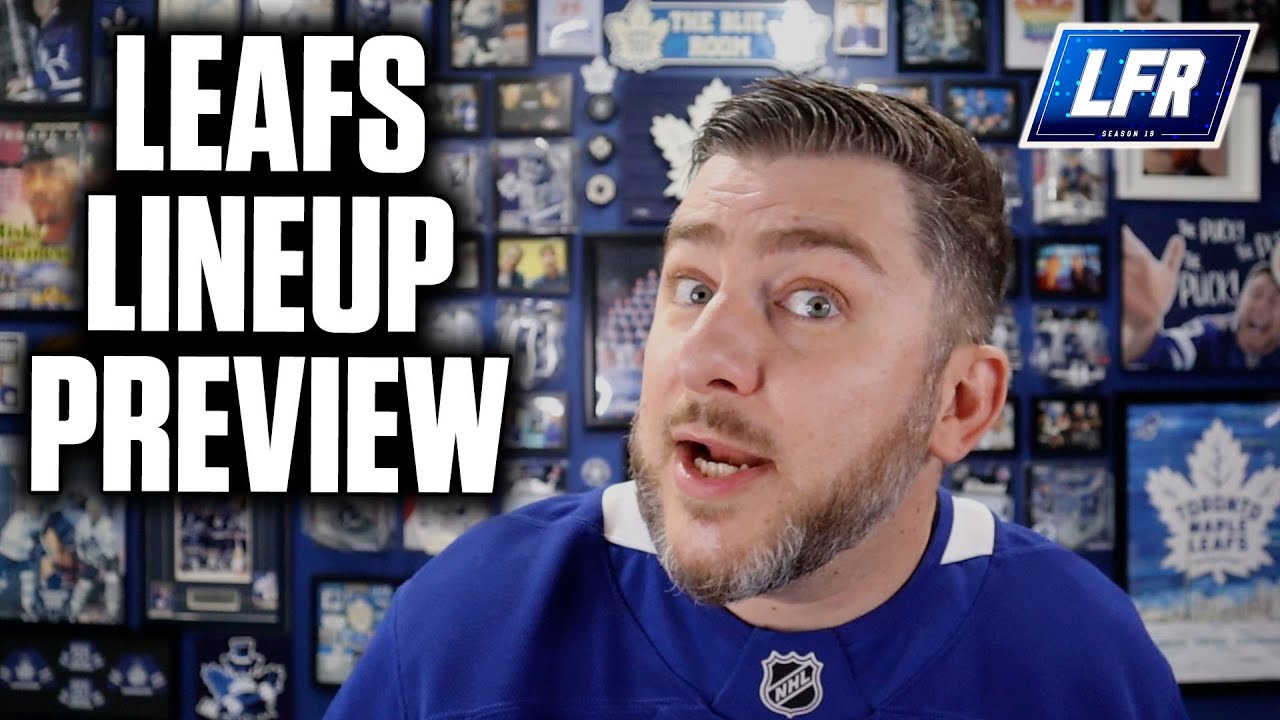 2025 Toronto Maple Leafs Game 1 Lineup Breakdown