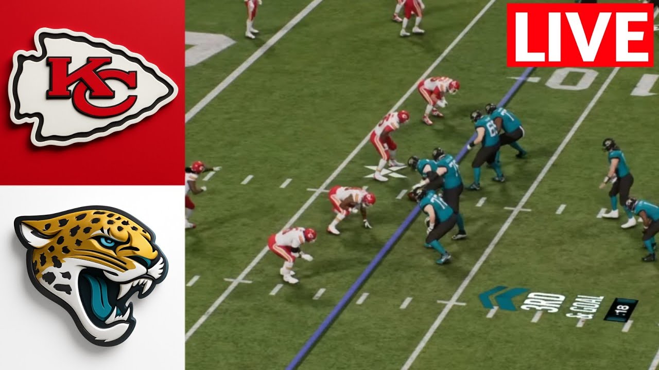 🔴 LIVE: Kansas City Chiefs vs Jacksonville Jaguars | Oct WEEK 5 FULL GAME| MADDEN NFL 26 SIMULATION