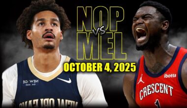 New Orleans Pelicans vs SE Melbourne Phoenix Full Game Highlights | October 4, 2025 | NBA Preseaso