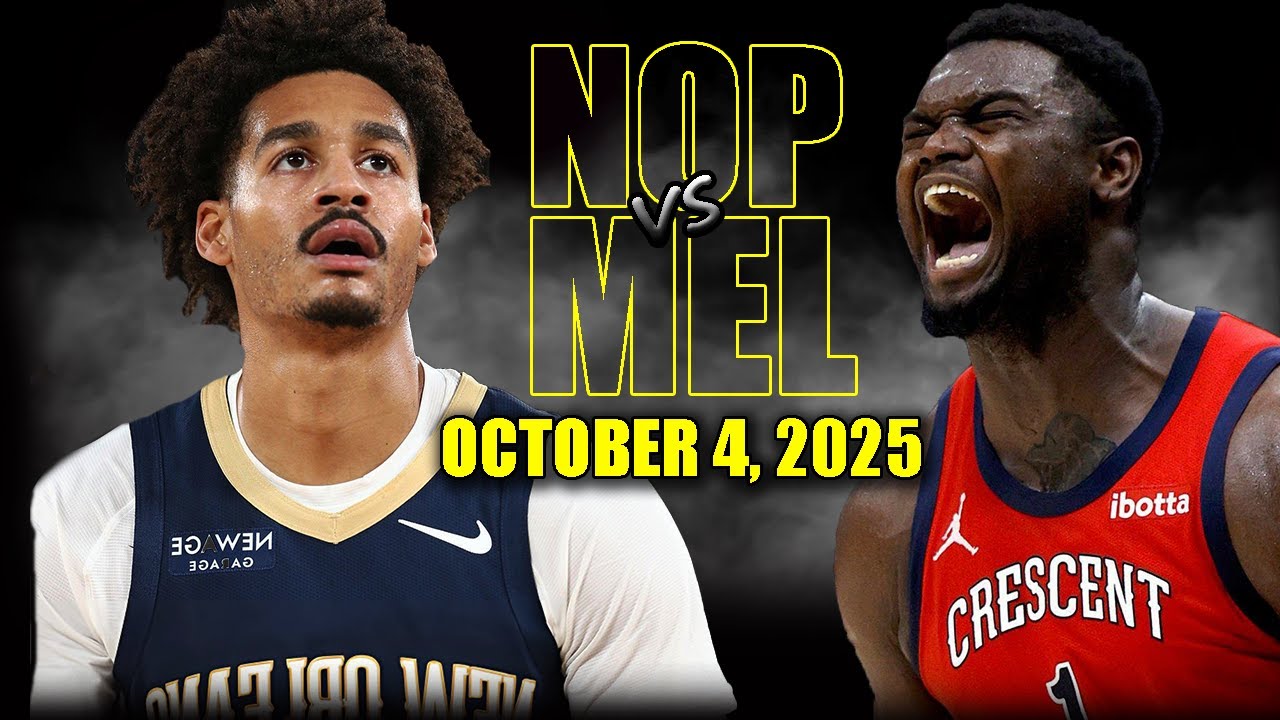 New Orleans Pelicans vs SE Melbourne Phoenix Full Game Highlights | October 4, 2025 | NBA Preseaso