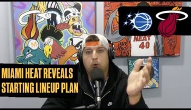Miami Heat Reveal Starting Plan w/ Nikola Jović | Andrew Wiggins Looks Good and Dru Smith Is Back!