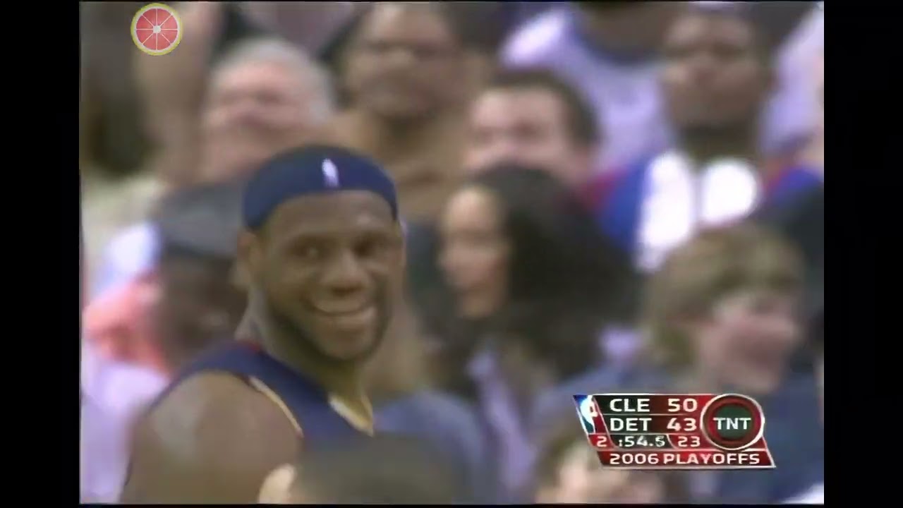 Throwback NBA Playoffs ECSF 2006.5.17 Cleveland Cavaliers at Detroit Pistons G5 FHD