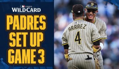 LAST THREE OUTS: Padres fight back, push for Game 3 😎 (Manny Machado and Mason Miller SHINE)