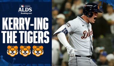 Kerry Carpenter BLASTS a no-doubter for Tigers lead during the 5th inning🐅