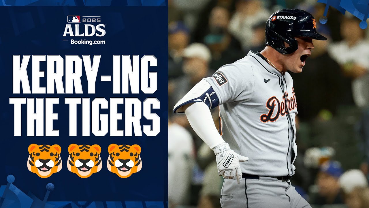 Kerry Carpenter BLASTS a no-doubter for Tigers lead during the 5th inning🐅