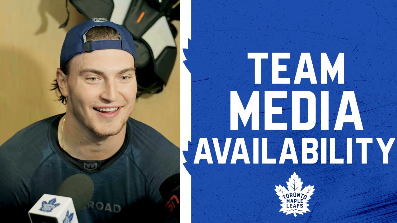Maple Leafs Media Availability | Pregame at Detroit Red Wings | October 4, 2025