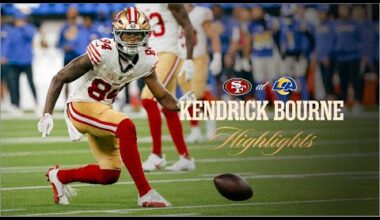 Kendrick Bourne's Best Catches from 142-Yard Game vs. Rams | Week 5