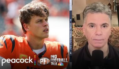 Bengals need Joe Burrow to be competitive after blowout loss | Pro Football Talk | NFL on NBC