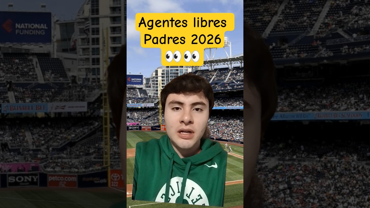 San Diego Padres y sus agentes libres para 2026 #mlbnews #mlb #mlbnoticias #beisbol #padres